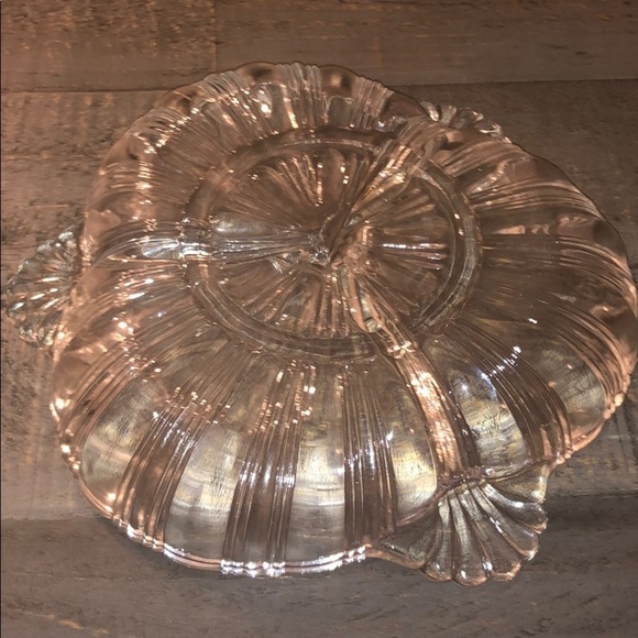 5/$25 Vintage/Antique Unmarked Glass Serving Dish - Picture 2 of 3